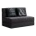 Sillón cama doble Lumax Oster en caja compactado Negro
