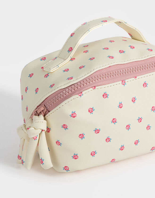 Porta Cosméticos Portacosméticos Flores - Estampado Flores