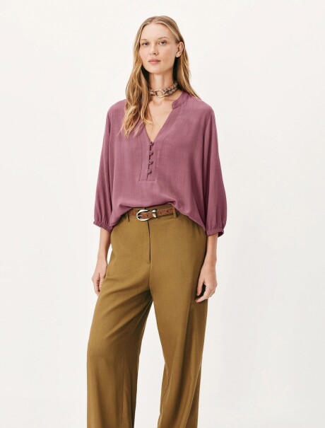 BLUSA MANGA 7/8 ROSADO