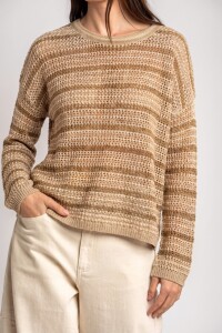 Sweater Texturado Arena