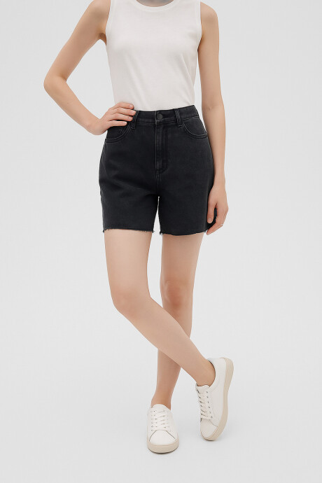 Bermuda Dericco Gris Oscuro