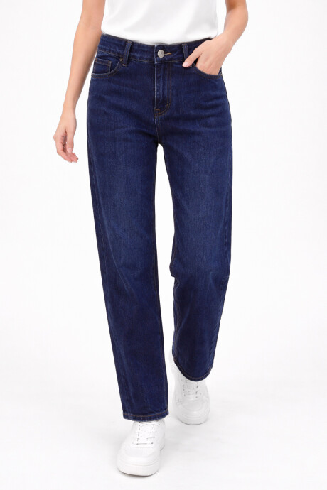 Pantalon Tile Azul Oscuro