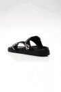 REVELRY STUDDED SANDAL Negro