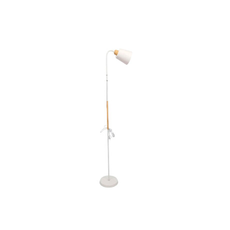 Lámpara De Pie Lumax Nórdica Flexible 1.5 M Blanco