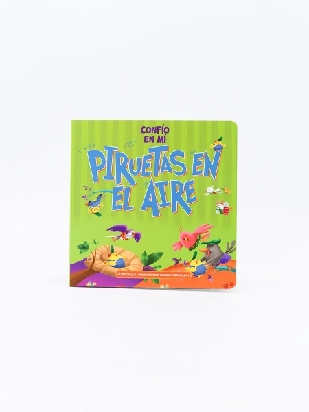 CONFIO EN MI PIRUETAS EN EL AIRE MULTICOLOR