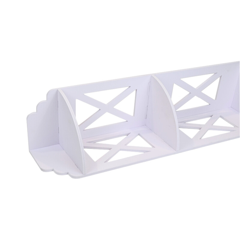 Esquinero de baño 3 estante BLANCO