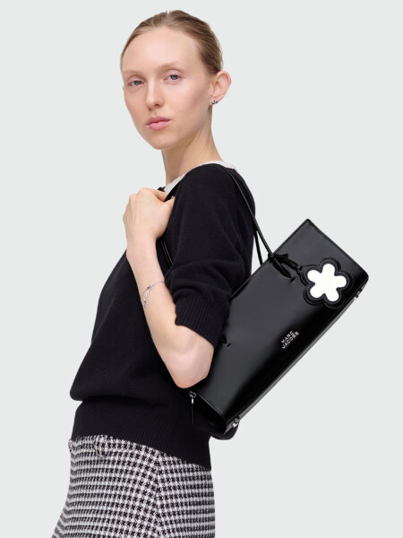 MARC JACOBS - The Glam Mirror Satchel Negro