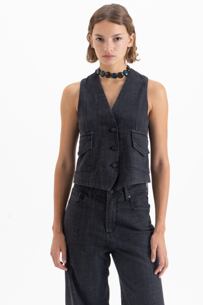 CHALECO ICON BLACK Negro