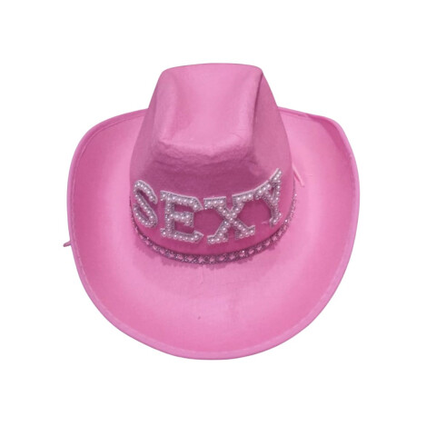 Sombrero Cowboy SEXY ROSA