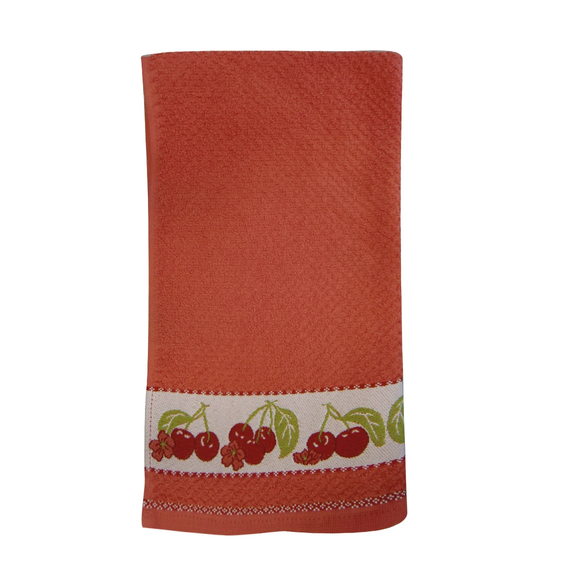 Repasador Dohler Jacquard Bord Vida 45 cm x 70 cm - Cerezas 