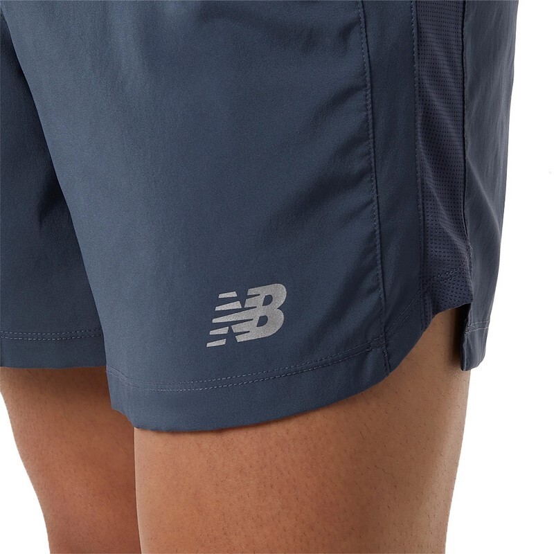 Short New Balance Accelerate Azul