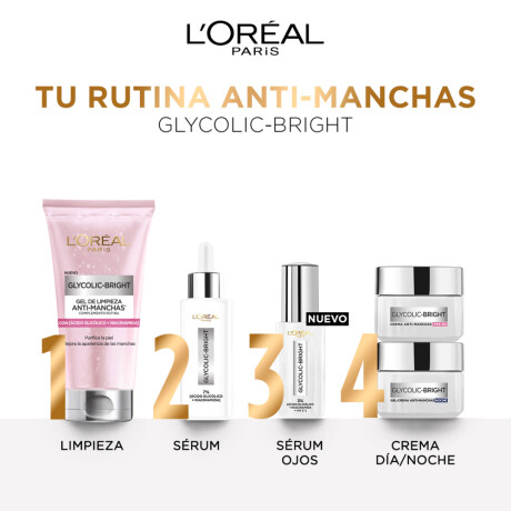 Sérum Anti-Ojeras L’Oreal Paris Glycolic Bright Eye 20ml Sérum Anti-Ojeras L’Oreal Paris Glycolic Bright Eye 20ml