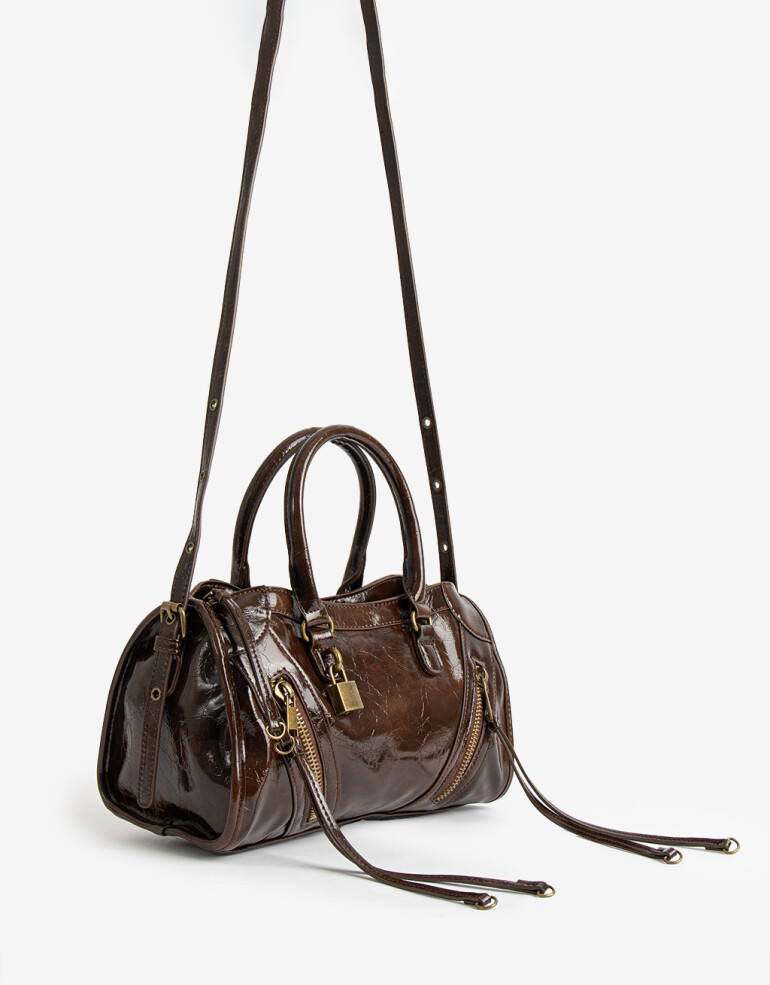 City Cartera Formato City Chocolate - Marron Chocolate