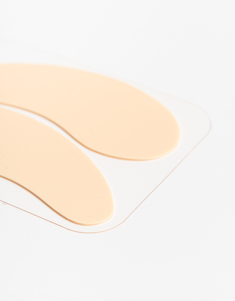 Complementos de cosmética para rostro Pads De Silicona Reutilizables Para Ojos - Coral Claro