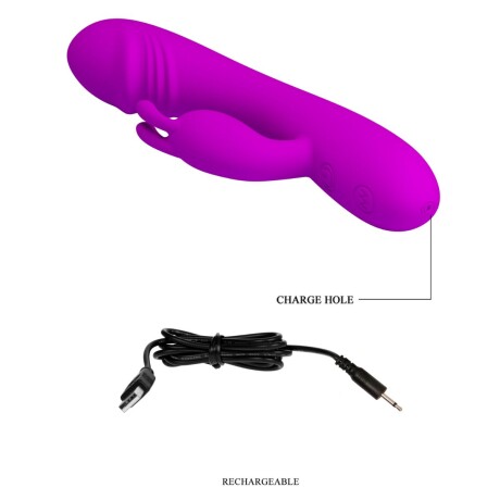 Vibrador Doble Estimulo Pretty Love Hunter Vibrador Doble Estimulo Pretty Love Hunter