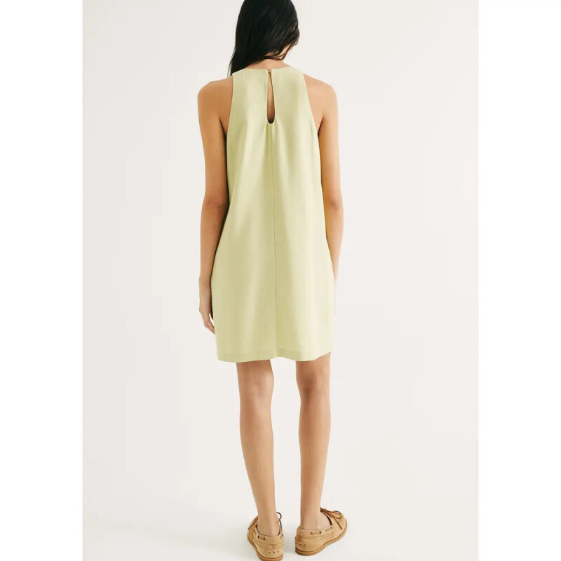 VESTIDO FEM VERDE CLARO