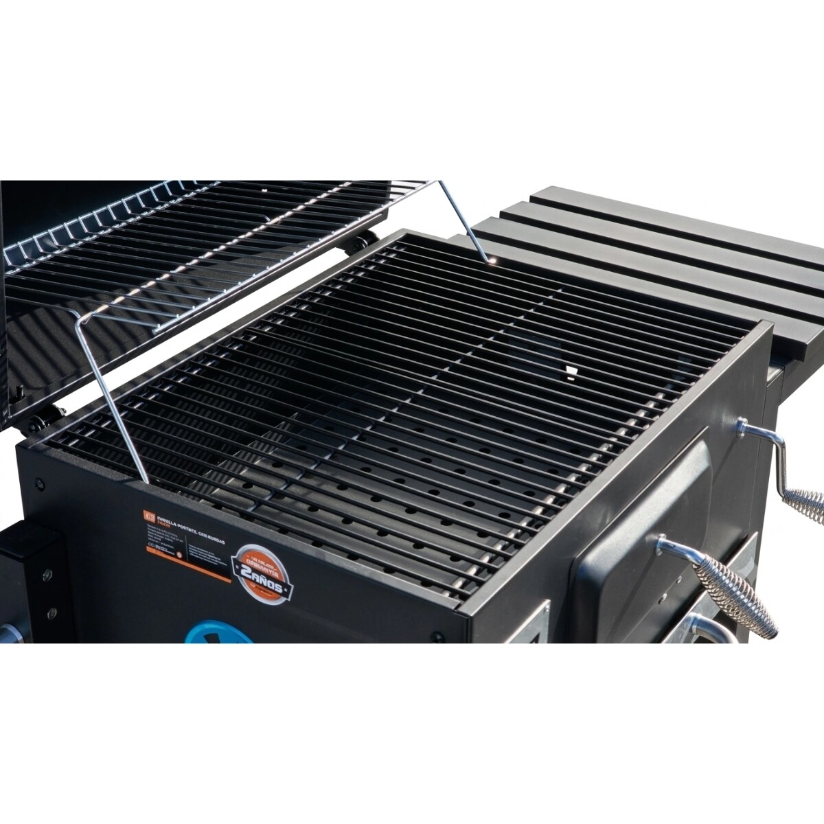 PARRILLA PORTATIL A CARBON C/RUEDAS - 115 X 60 X 108 CM Parrilla Portatil A Carbon C/ruedas - 115 X 60 X 108 Cm