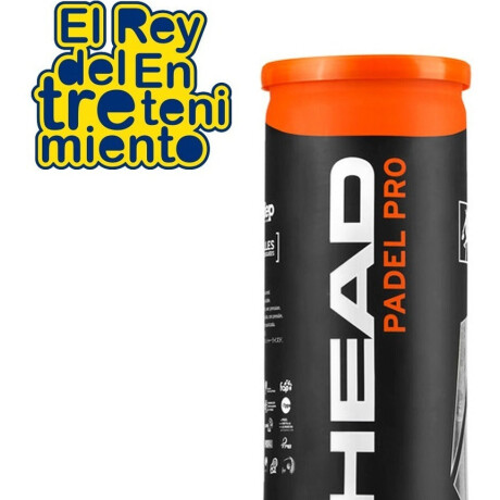 Tubo X3 Pelotas Head Padel Pro Tennis Tubo X3 Pelotas Head Padel Pro Tennis