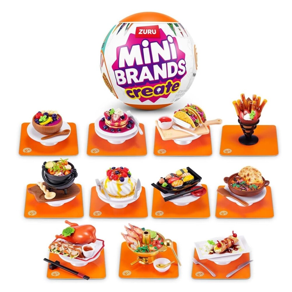 Mini Brands MasterChef Serie 2 Miniaturas Coleccionables ZURU MINI BRANDS - MASTER CHEF SERIE 2 (EXHIBIDOR X 13)