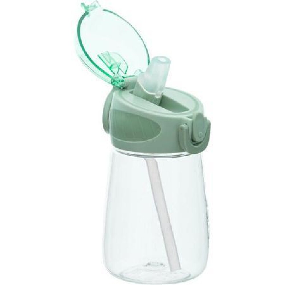 Vaso transparent boquilla BUBA verde