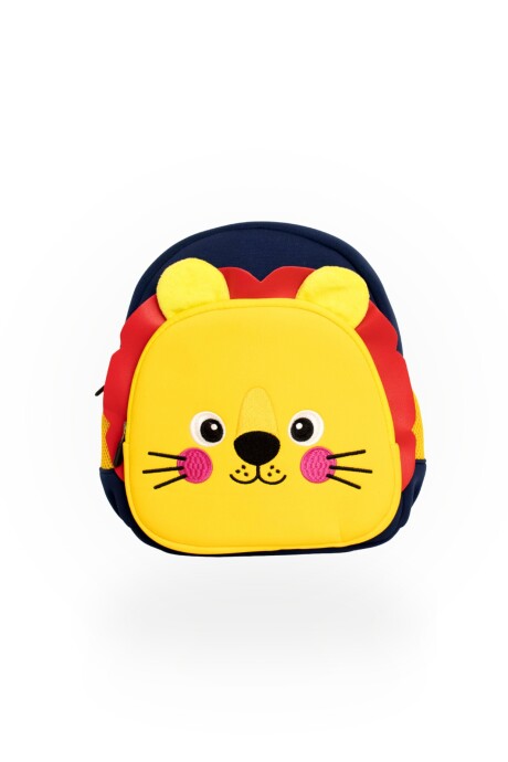 Mochila Infantil brio neopreno con bolsillos frontales y laterales León