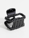 Broche Strass Broche Cuadrado - Negro