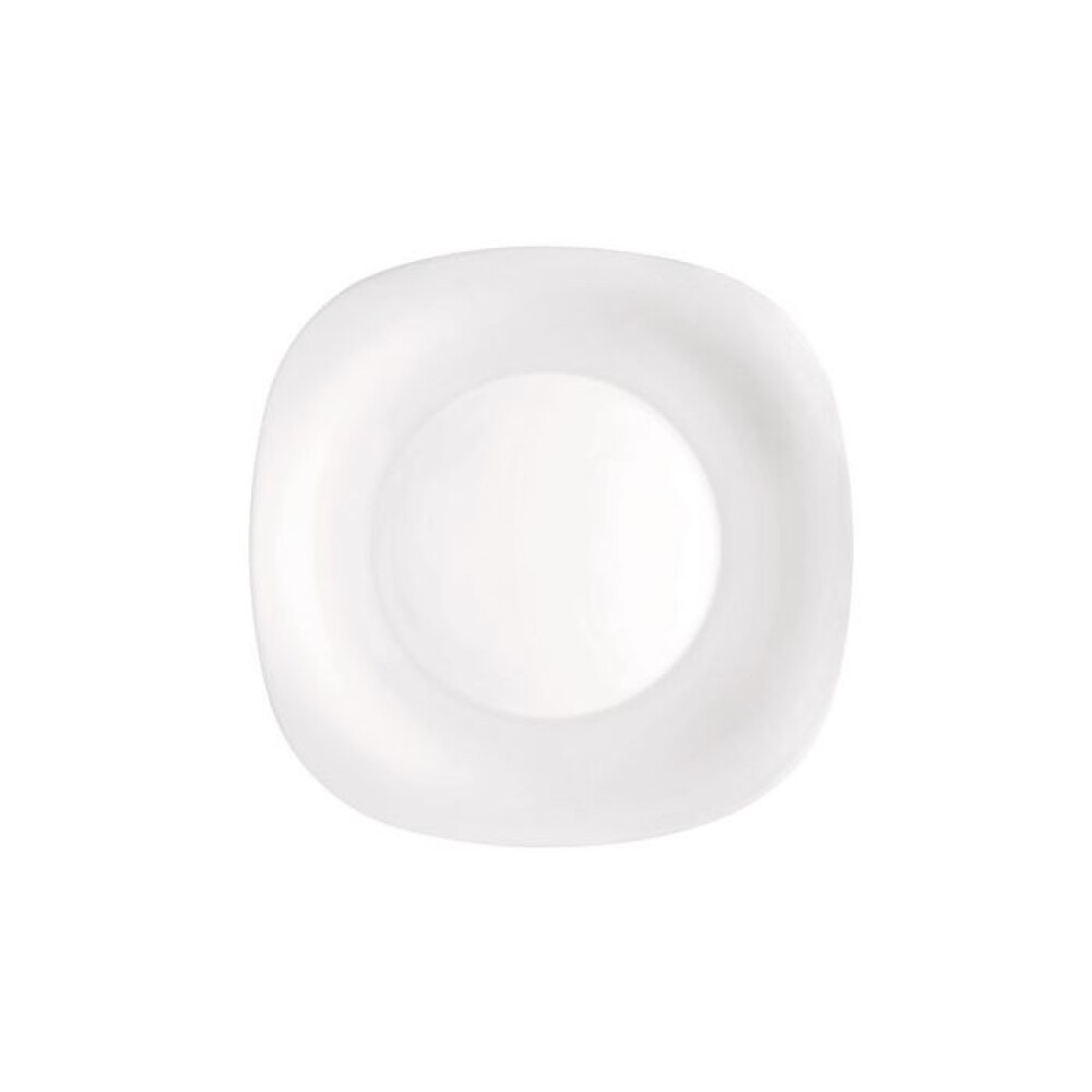 Plato Llano Parma Bormioli Rocco 27 cm Blanco PLATO LLANO PARMA 27X27