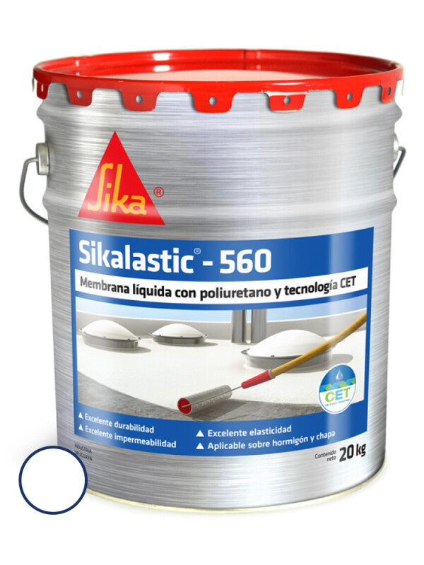 SIKALASTIC 560 BLANCO POLIURETANO 20 KG N/A