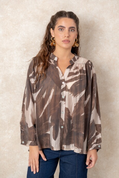 CAMISA BELMA Chocolate