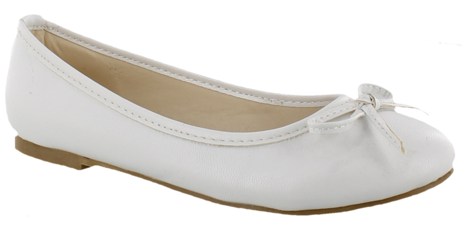 Balerinas Infantiles Croco Kids Ballerina - Blanco 