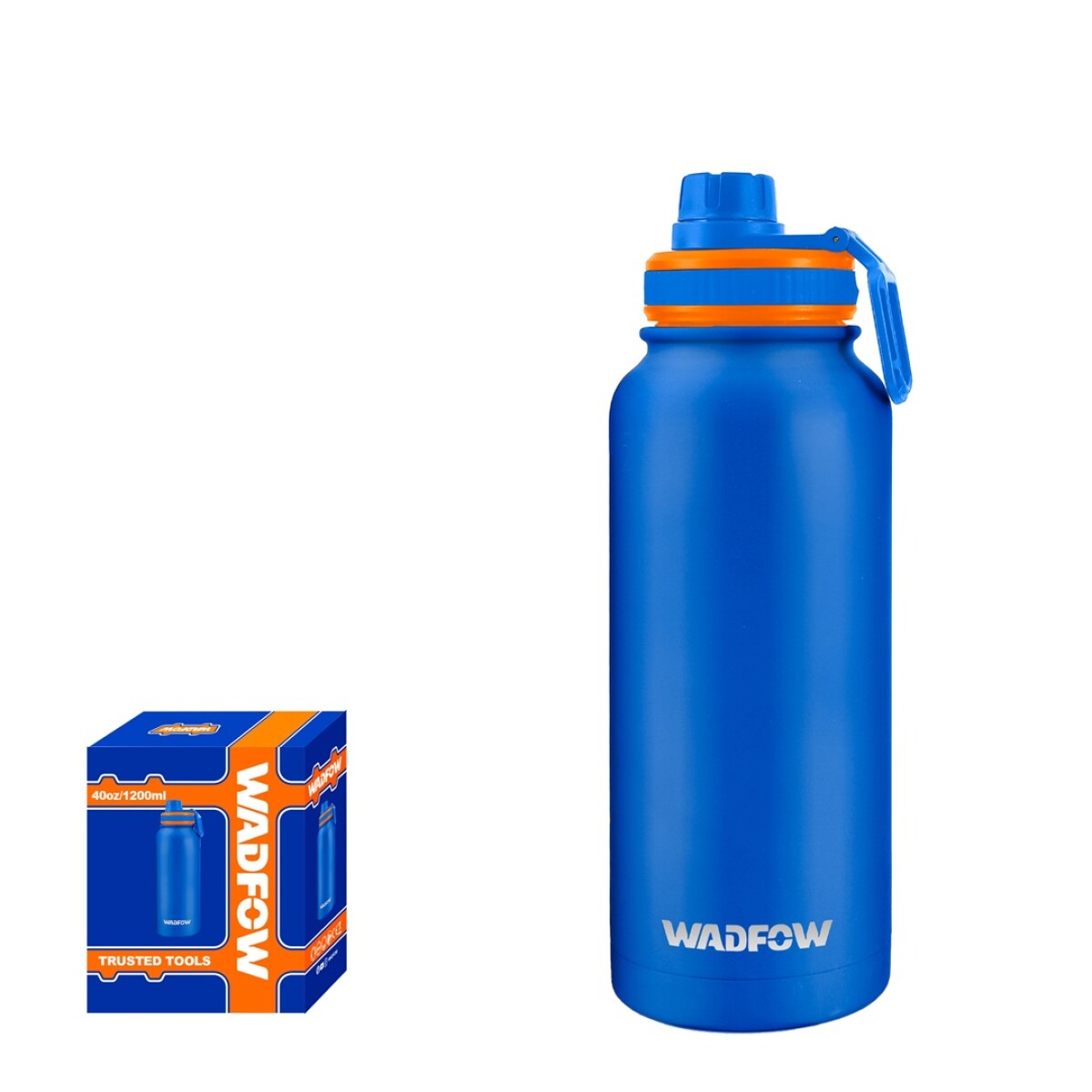 BOTELLA ACERO INOX. 1200 ML WADFOW WBW2512 - AZUL 