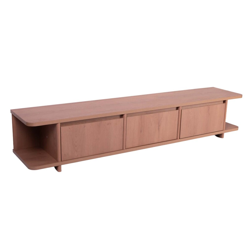 MUEBLE PARA TV MELAMINA NATURAL-BEIGE SAVIA NATURAL