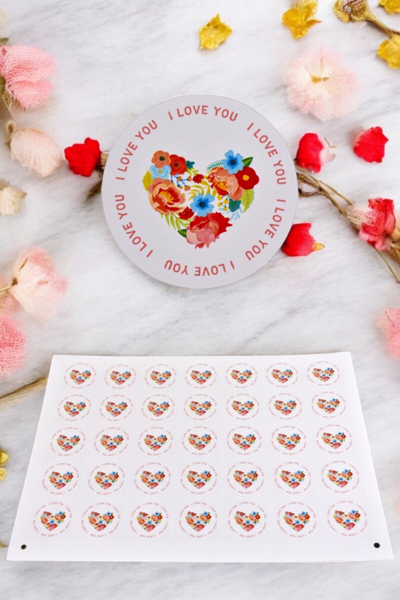 Stickers amor plancha - DISEÑO 3 