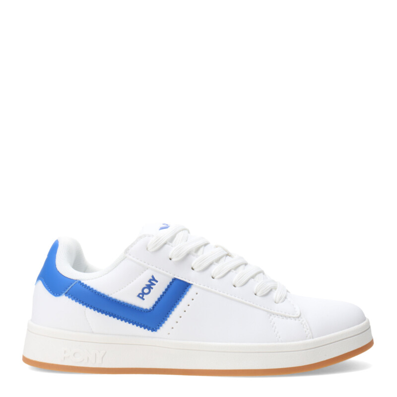Championes de Hombre Pony Square Blanco - Azul