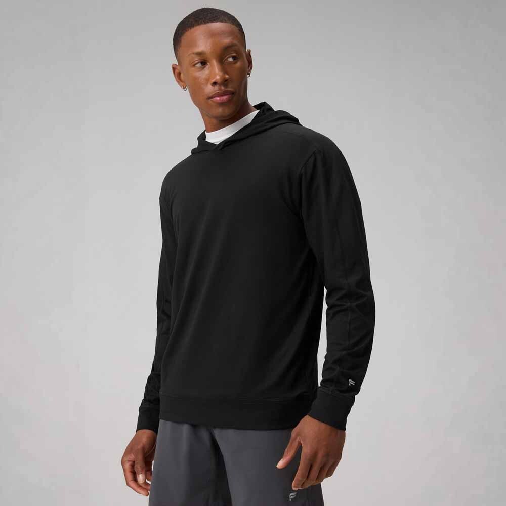 Polera The Cloud Jersey Hoodie Hombre Black