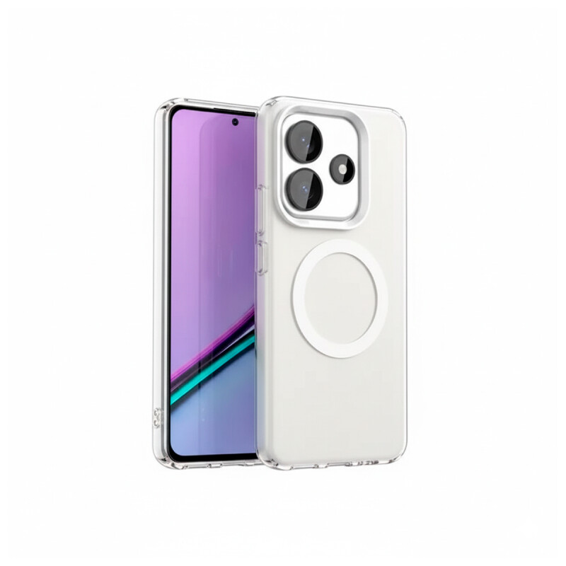 Protector para Xiaomi Redmi Note 14 5G MagSfafe blanco Protector Para Xiaomi Redmi Note 14 5g Magsfafe Blanco
