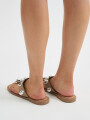 Ojota Sumeria Beige Oscuro