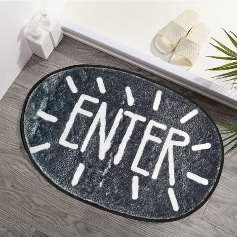 Alfombra peludita antideslizante 60x39.5cm Alfombra Peludita Antideslizante 60x39.5cm