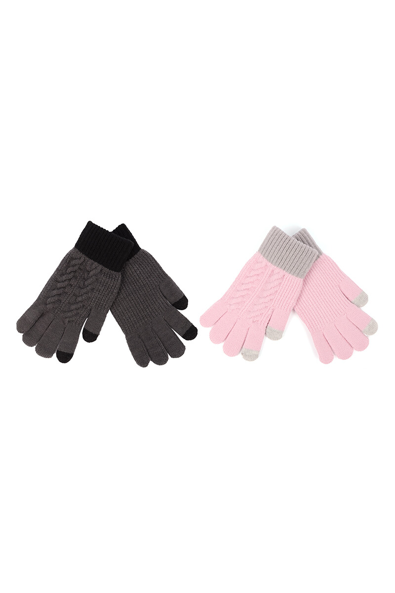 Guantes Rosado