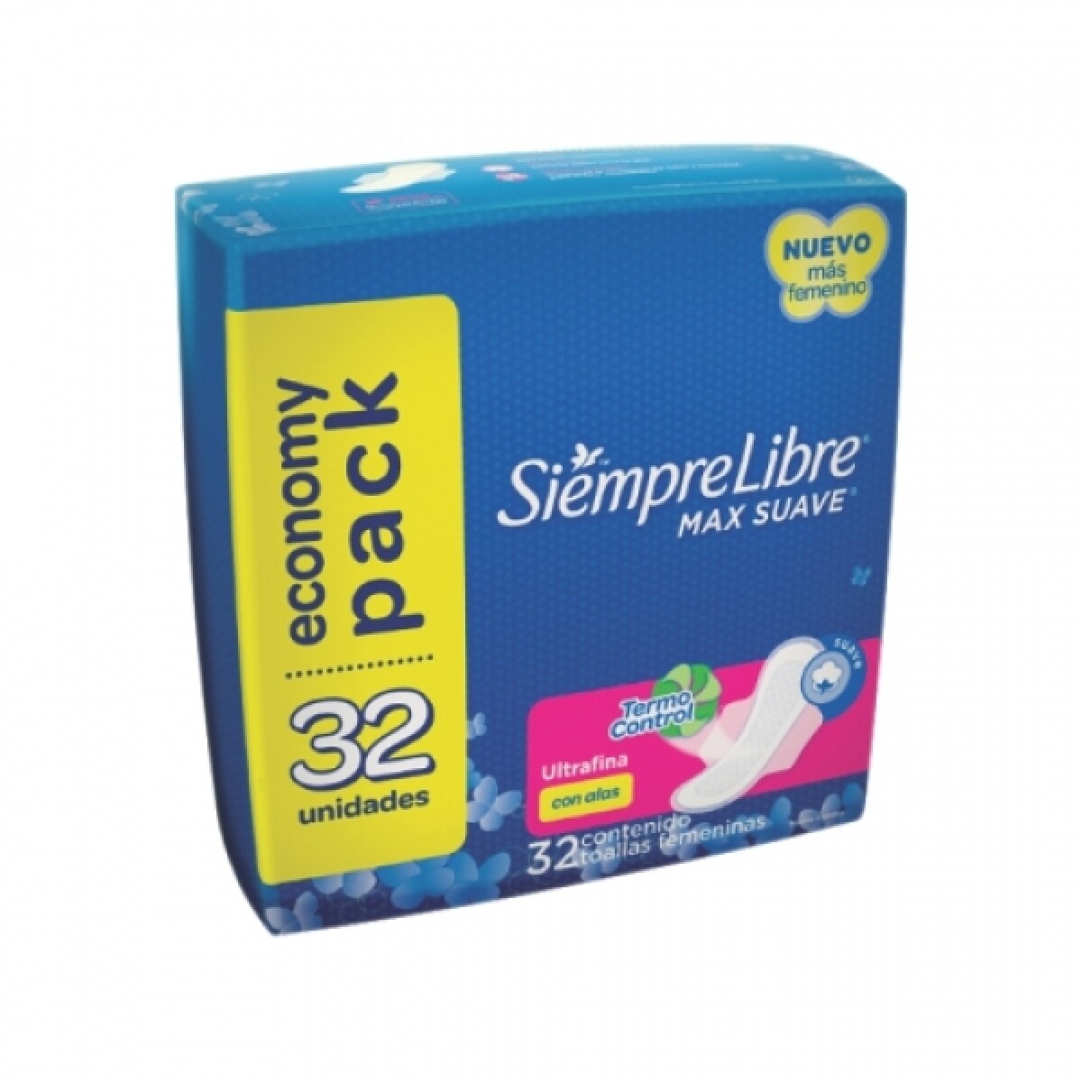 Siempre Libre Ultrafina Max Suave x32 | Protección Extendida Femenina