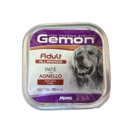 GEMON PATE PERRO ADULTO 150 GR Gemon Pate Perro Adulto 150 Gr