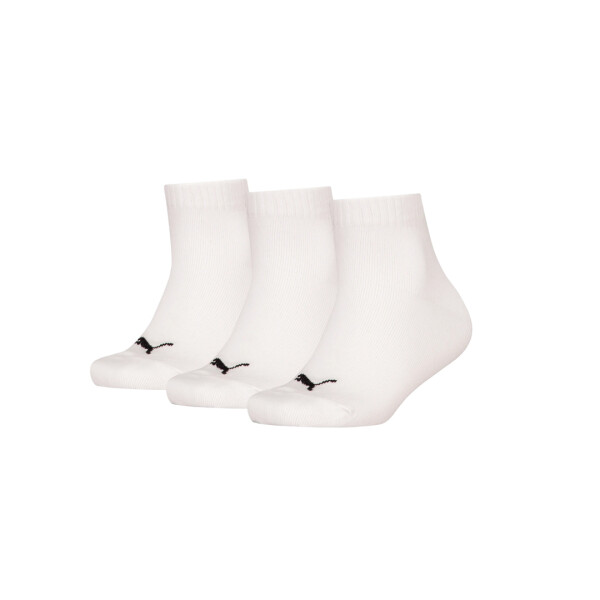 PLAIN QUARTER SOCKS - PUMA BLANCO