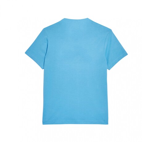 REMERA ESTAMPADA LACOSTE LIGHT BLUE