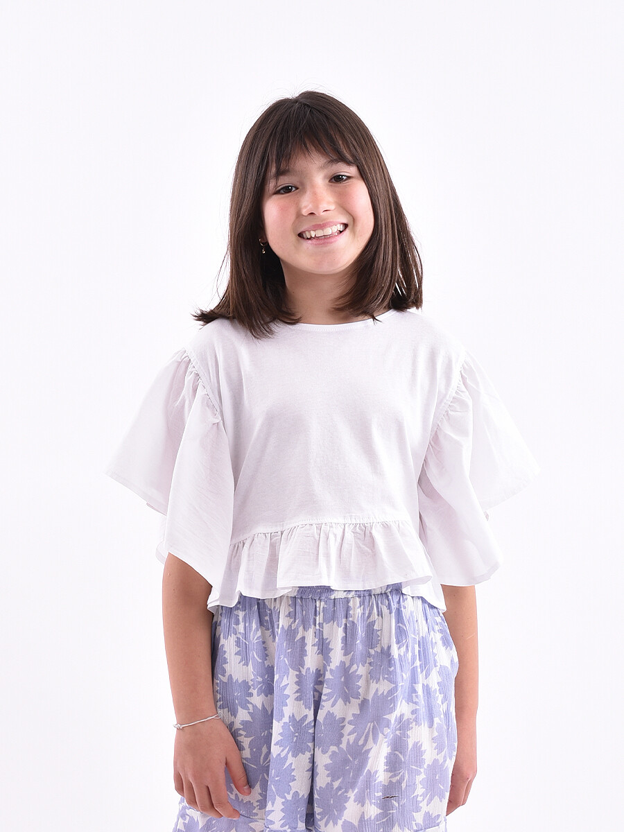 BLUSA RUEDA - BLANCO 