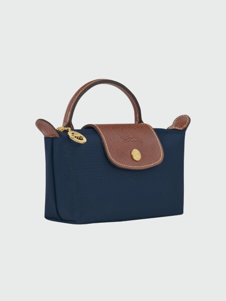 LONGCHAMP - Clutch Le Pliage Original S Azul