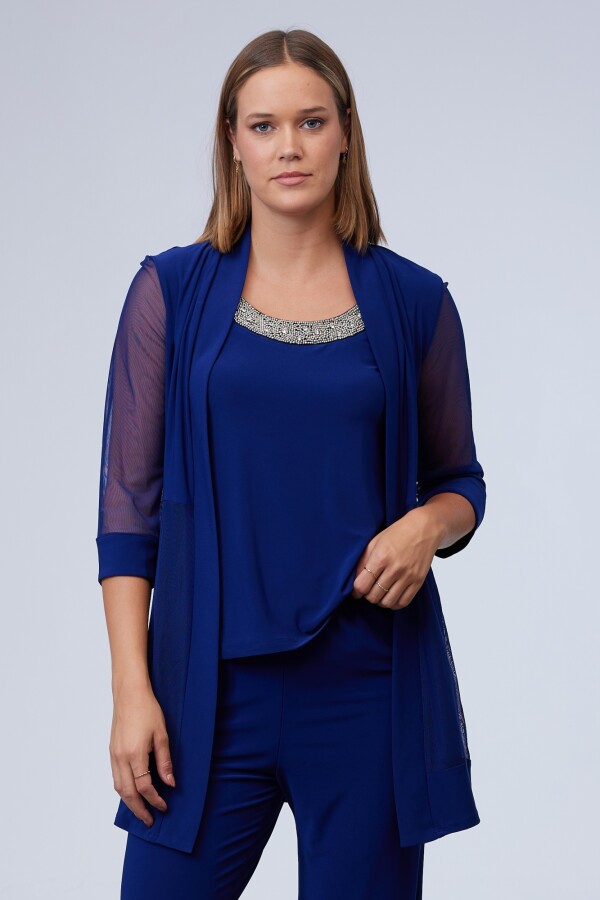 Set Blusa, Pantalón & Chaqueta AZUL