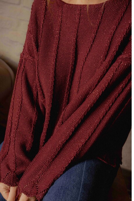 Sweater Calia Bordó
