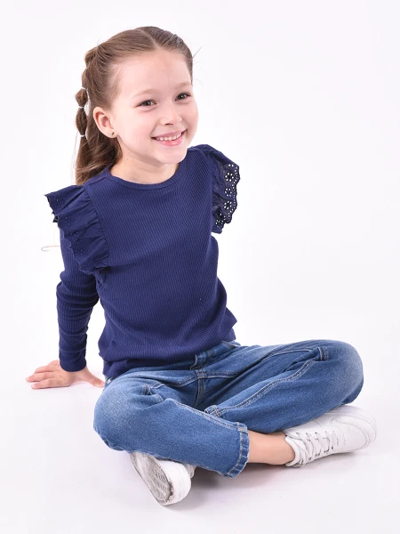 REMERA JACINTA AZUL OSCURO