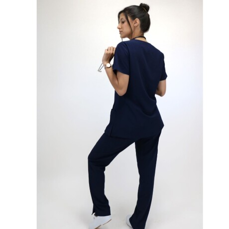 Set Médico Elastizado dama ARGON Azul Marino