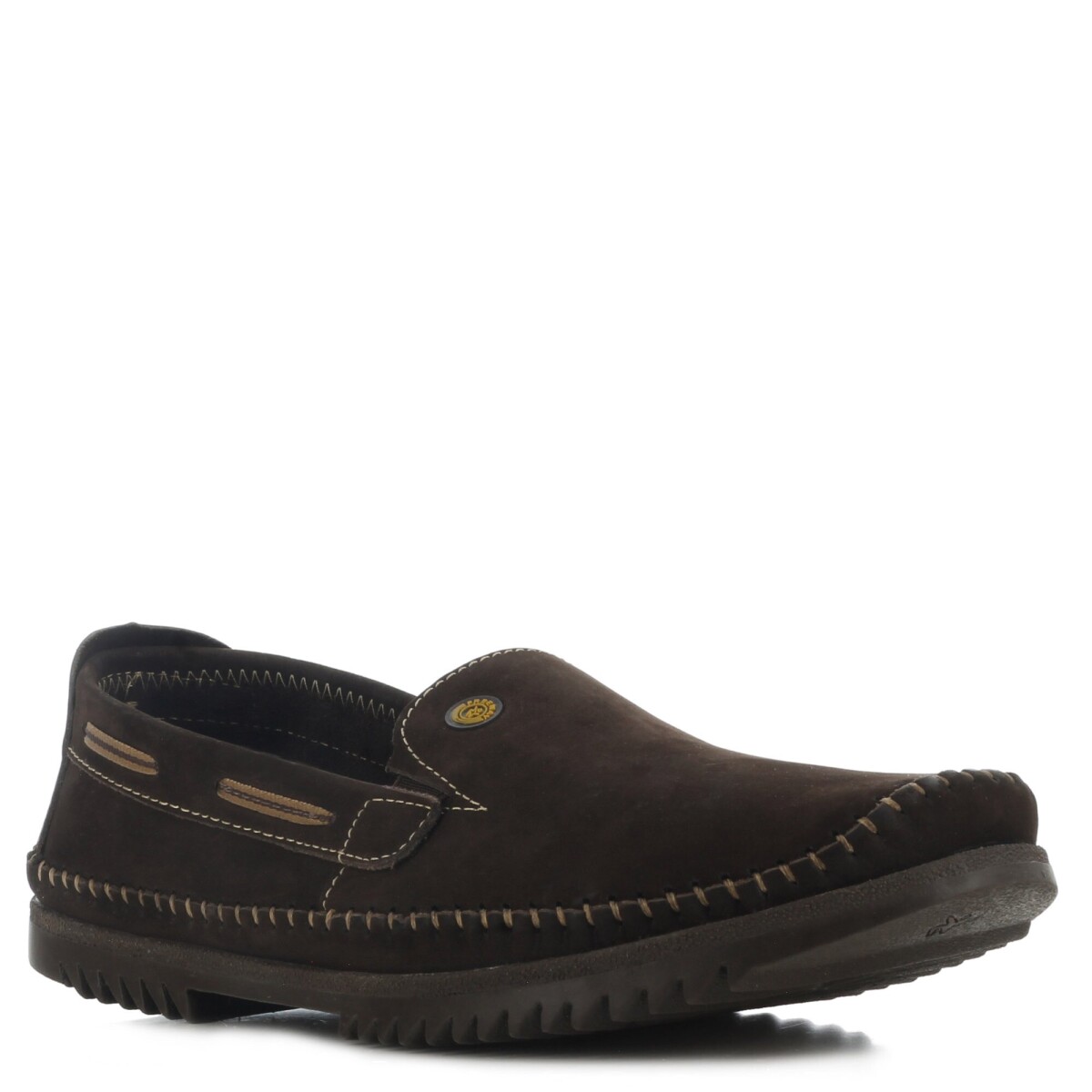 Zapatos de Hombre Freeway Casual - Marrón Chocolate (Nobuk) 